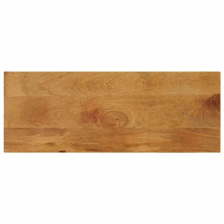 Bordplade 70×40×2,5 cm - rektangulær i massivt mangotræ