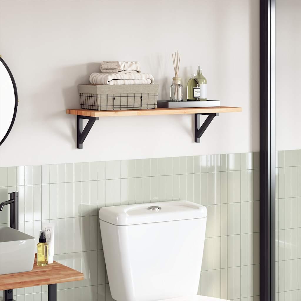 Bordplade 80×30×2 cm - rektangulær i massivt akacietræ Bordplade 80×30×2 cm - rektangulær i massivt akacietræ
