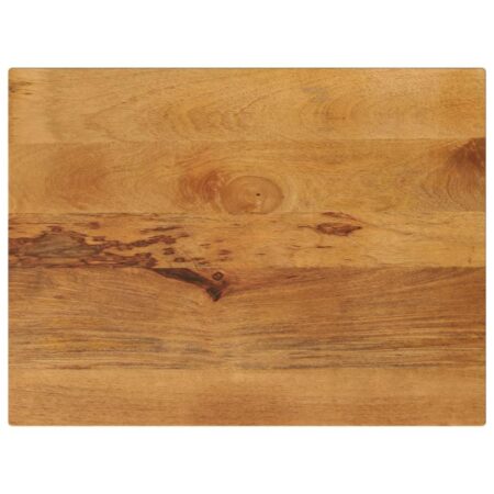 Bordplade 90 x 50 x 3,8 cm rektangulær i massivt mangotræ