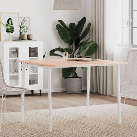 Bordplade 90 × 90 × 1,5 cm - firkantet i massivt bøgetræ