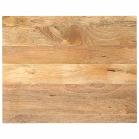 Bordplade 90×80×3,8 cm - rektangulær i massivt mangotræ