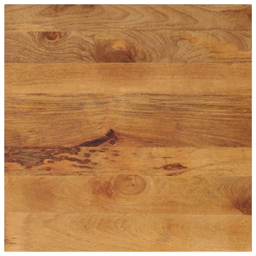 Bordplade 90×90×2,5 cm - firkantet i massivt mangotræ Bordplade 90×90×2,5 cm - firkantet i massivt mangotræ