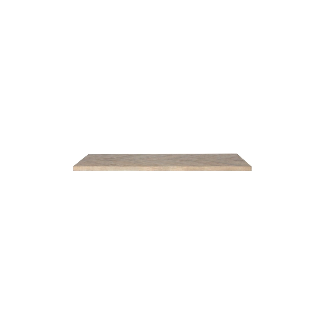 Bordplade WOOOD Tablo Herringbone mangotræ plankebordplade kalkvask 180x90x5,5 cm Bordplade WOOOD Tablo Herringbone mangotræ plankebordplade kalkvask 180x90x5,5 cm
