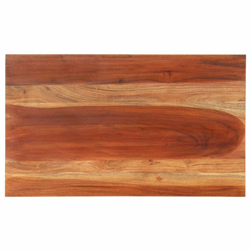 Bordplade i massivt akacietræ 60 x 100 cm, 25-27 mm Bordplade i massivt akacietræ 60 x 100 cm, 25-27 mm