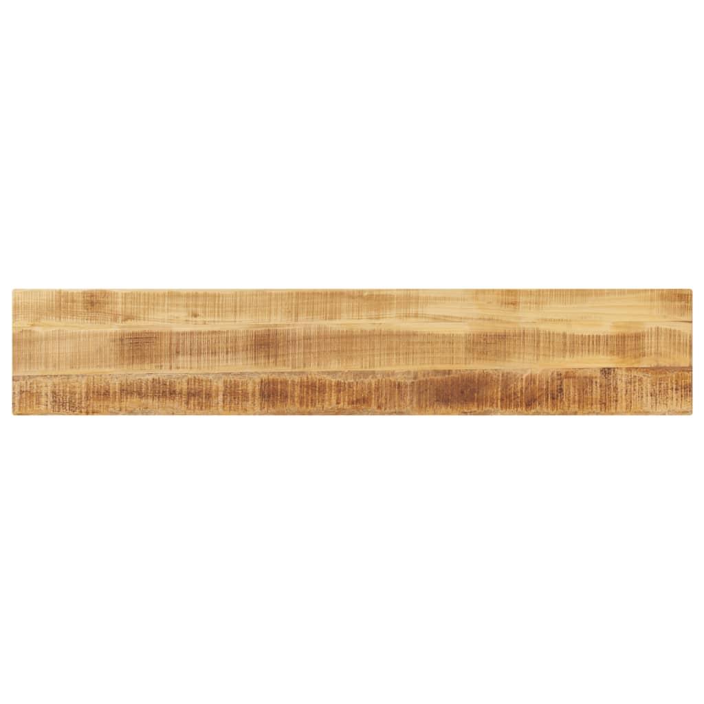 Bordplade i massivt ru mangotræ 160 x 30 x 2,5 cm rektangulær Bordplade i massivt ru mangotræ 160 x 30 x 2,5 cm rektangulær
