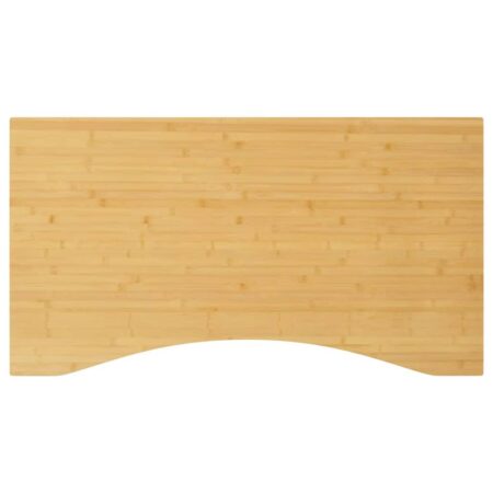 Bordplade til skrivebord 100 x 60 x 4 cm i bambus