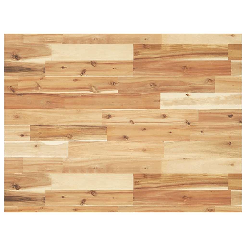 Bordplade til skrivebord 100×60×4 cm - massivt akacietræ, olieret Bordplade til skrivebord 100×60×4 cm - massivt akacietræ, olieret