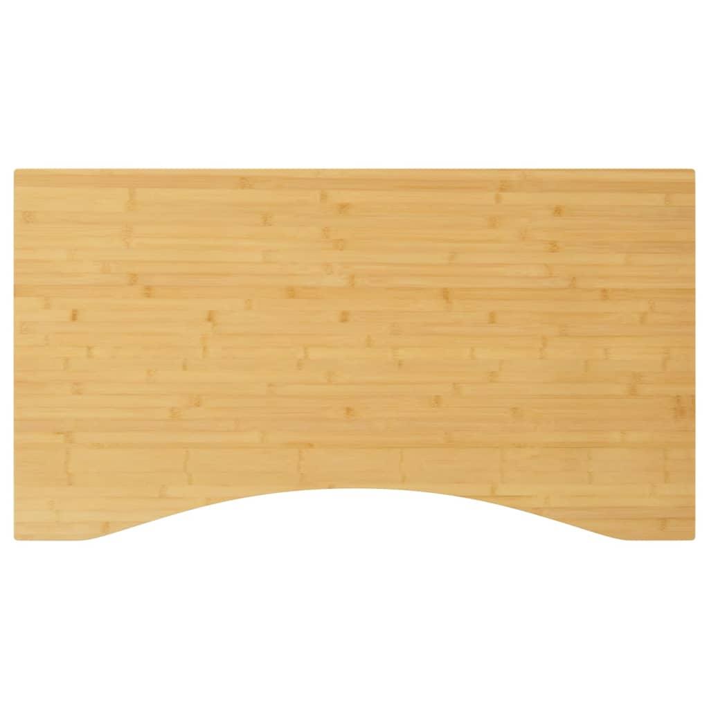 Bordplade til skrivebord 110 x 60 x 2,5 cm i bambus Bordplade til skrivebord 110 x 60 x 2,5 cm i bambus