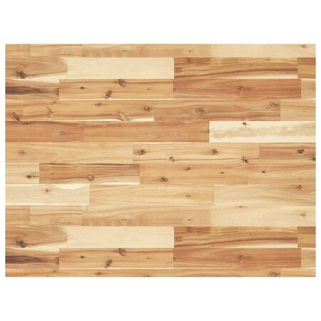 Bordplade til skrivebord 80×60×4 cm - massivt akacietræ, olieret