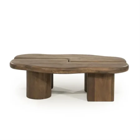 By-Boo, Yuo Sofabord- light brown 100x80x30 cm