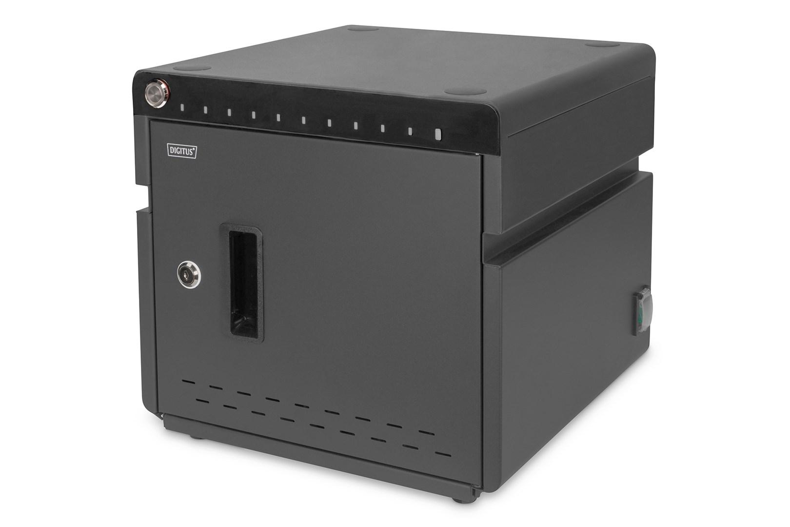 DIGITUS DN-45004 mobilt skrivebords-ladeskab til 10 bærbare/tablets op til 14" - UV-C og USB-C DIGITUS DN-45004 mobilt skrivebords-ladeskab til 10 bærbare/tablets op til 14" - UV-C og USB-C