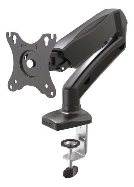 Deltaco ARM-534 gasfjeder skærmarm til skrivebord, 13-27", sort