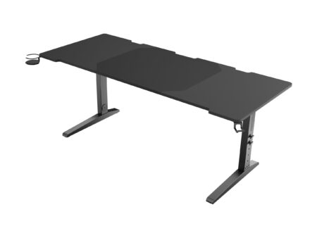 Genesis Holm Modular - gaming skrivebord 180 × 75 cm, antracit/sort