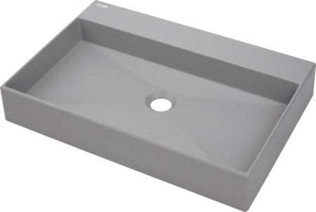 Håndvask til bordplade granit deante 60 × 40 cm med plads til armatur