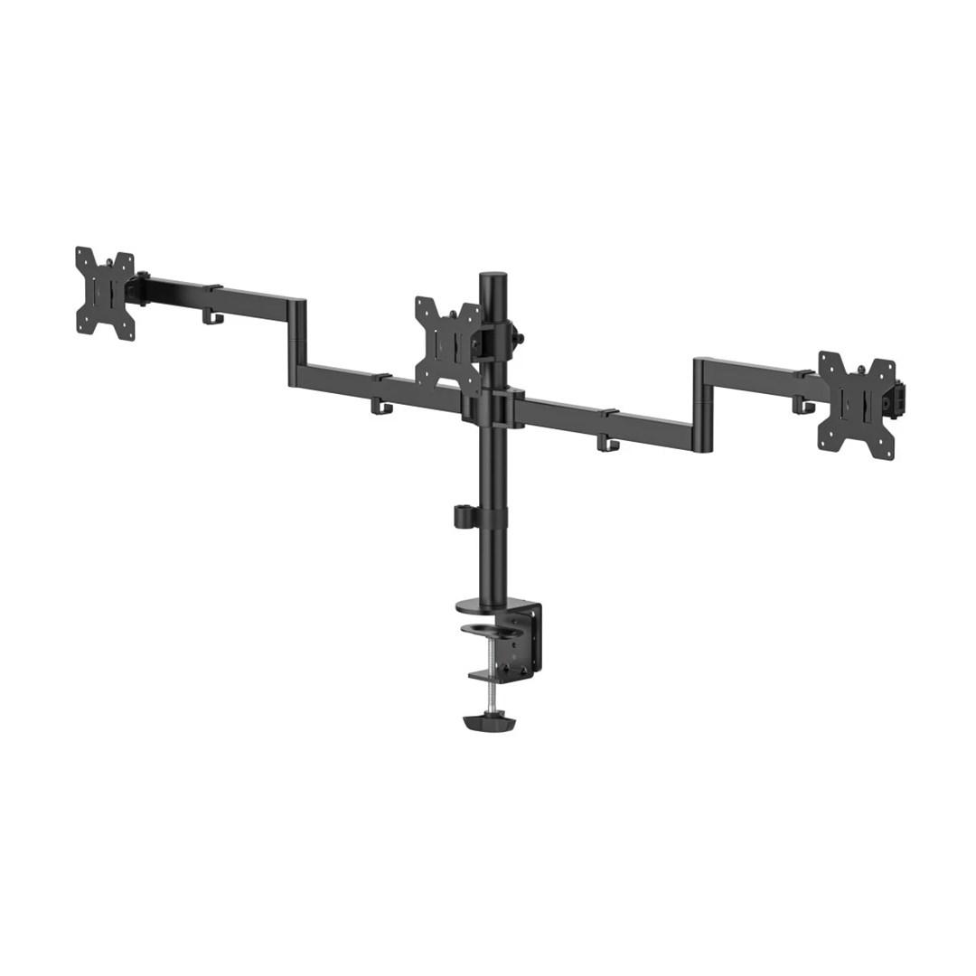 Hama skærmholder til 3 skærme 13-27" til skrivebord - sort Hama skærmholder til 3 skærme 13-27" til skrivebord - sort