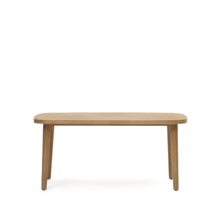 KAVE HOME Maset havebord, rektangulær - natur eukalyptustræ (170x90)