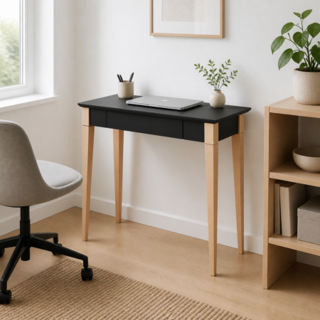 MIMO skrivebord 85 cm, sort