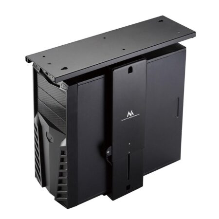 Maclean MC-885 justerbar computerholder til under skrivebord 10 kg - sort