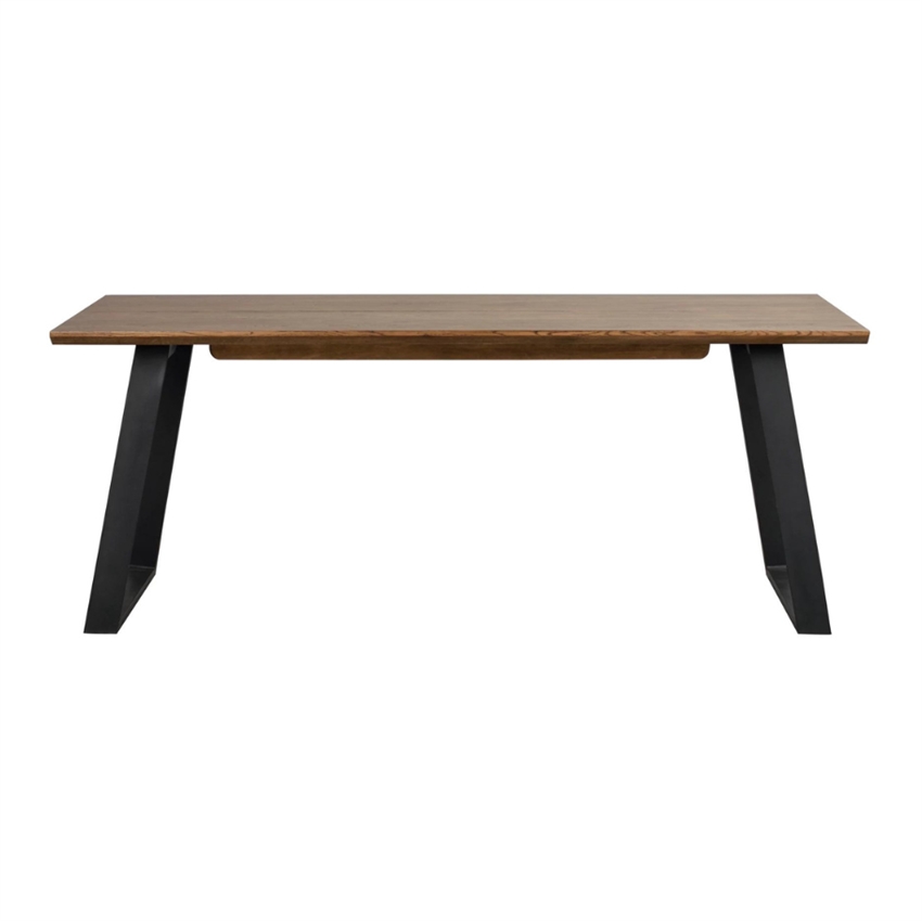 Rowico Home Melville Planke Spisebord Brun Egetræ inkl. 2 Tillægsplader 310 cm x 75 cm x 95 cm | Møbelsalg.dk Rowico Home Melville Planke Spisebord Brun Egetræ inkl. 2 Tillægsplader 310 cm x 75 cm x 95 cm | Møbelsalg.dk