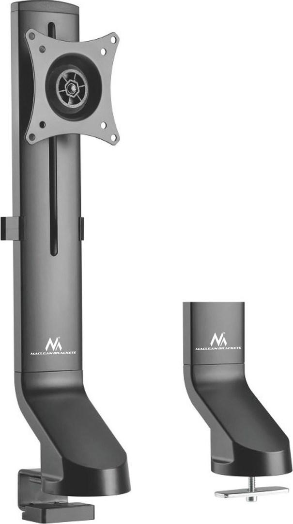 Skærmholder til skrivebord Maclean 17"-32" - højdejusterbar, 8 kg (MC-853) Skærmholder til skrivebord Maclean 17"-32" - højdejusterbar, 8 kg (MC-853)
