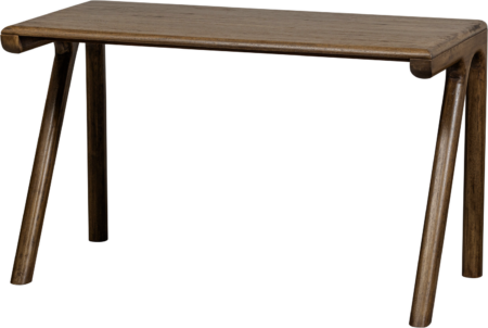 Skrivebord WOOOD Collection, mangotræ brun 130 x 60 cm