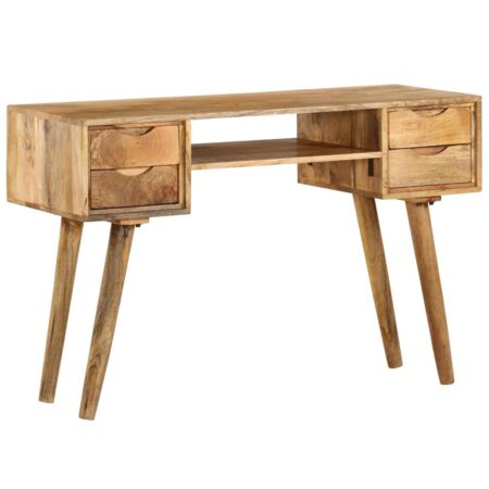 Skrivebord i massivt mangotræ 115 x 47 x 76 cm