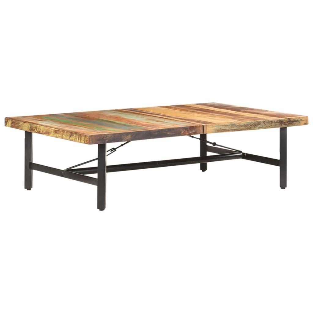 Sofabord i massivt genbrugstræ - 142 × 90 × 42 cm Sofabord i massivt genbrugstræ - 142 × 90 × 42 cm