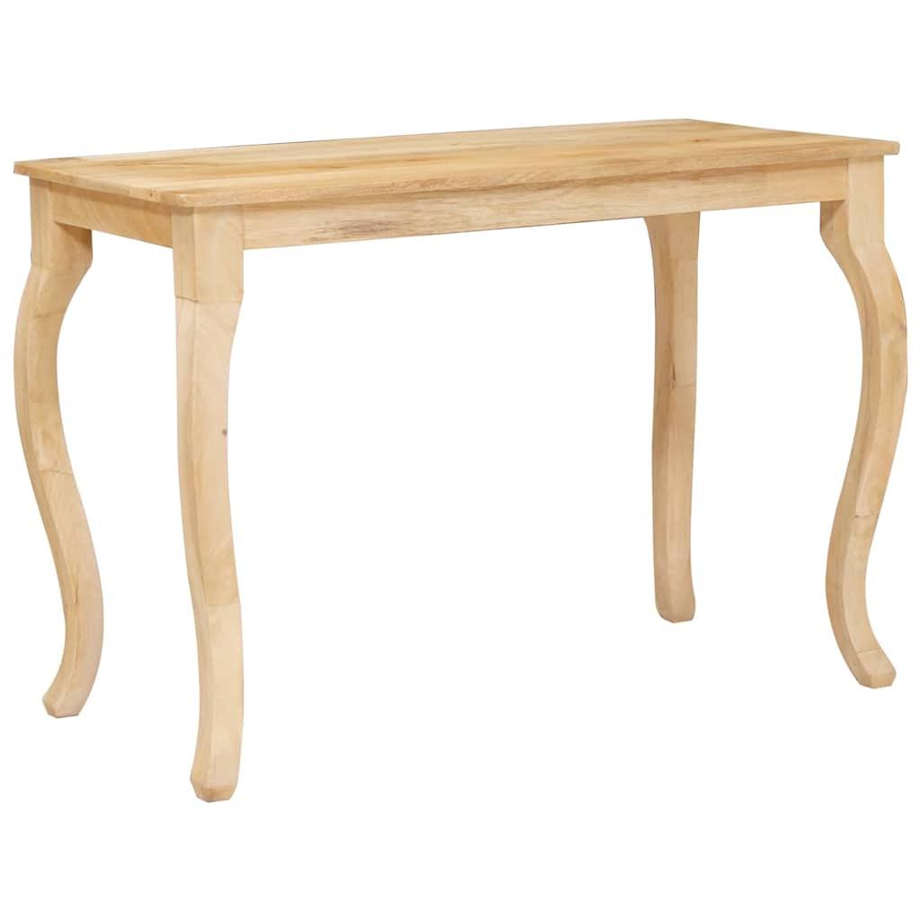 Sofabord i massivt mangotræ - brun, 110 × 55 × 77 cm Sofabord i massivt mangotræ - brun, 110 × 55 × 77 cm