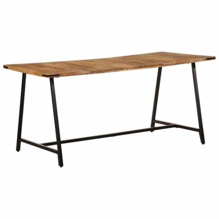 Spisebord i massivt mangotræ - 160 × 80 × 75 cm
