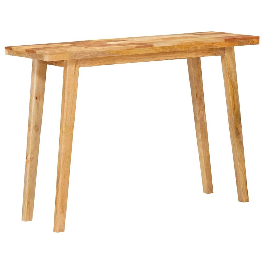 Spisebord i massivt mangotræ - natur, 100 × 35 × 75 cm Spisebord i massivt mangotræ - natur, 100 × 35 × 75 cm