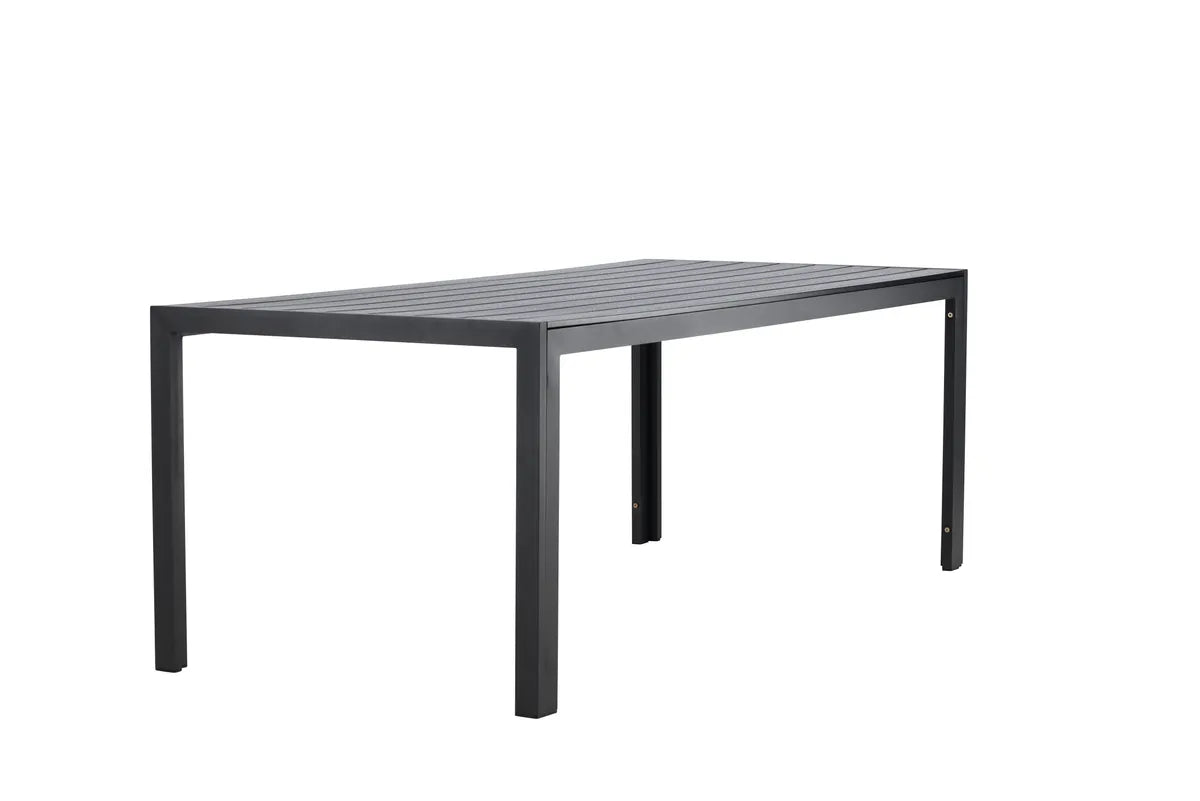 Venture Home - Mirko spisebord, sort, 205 x 90 cm Venture Home - Mirko spisebord, sort, 205 x 90 cm