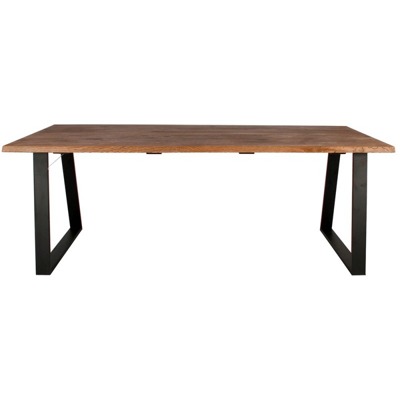 Westwood plankebord 180x95 - Røgolieret egetræ/Sort Westwood plankebord 180x95 - Røgolieret egetræ/Sort