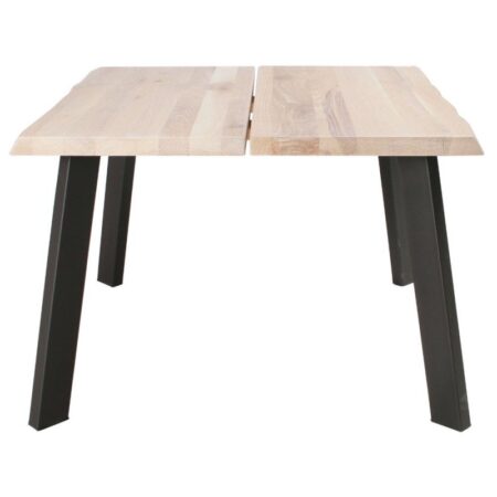 Westwood plankesofabord 72x72 - Hvidolieret egetræ
