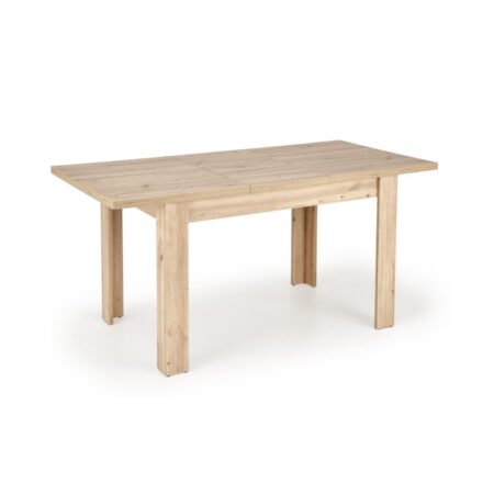 BAGIO Spisebord 120-160 cm med udtræk - Håndværksmæssig eg