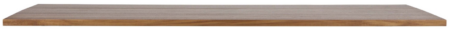 Bordplade WOOOD Tablo til plankebord, amerikansk valnød finér, multifarvet, 200x90 cm, 3,1 cm