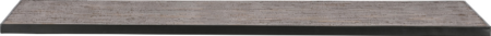 Bordplade til plankebord WOOOD Tablo genbrugt teaktræ med metalkant 220x90x2,4 cm