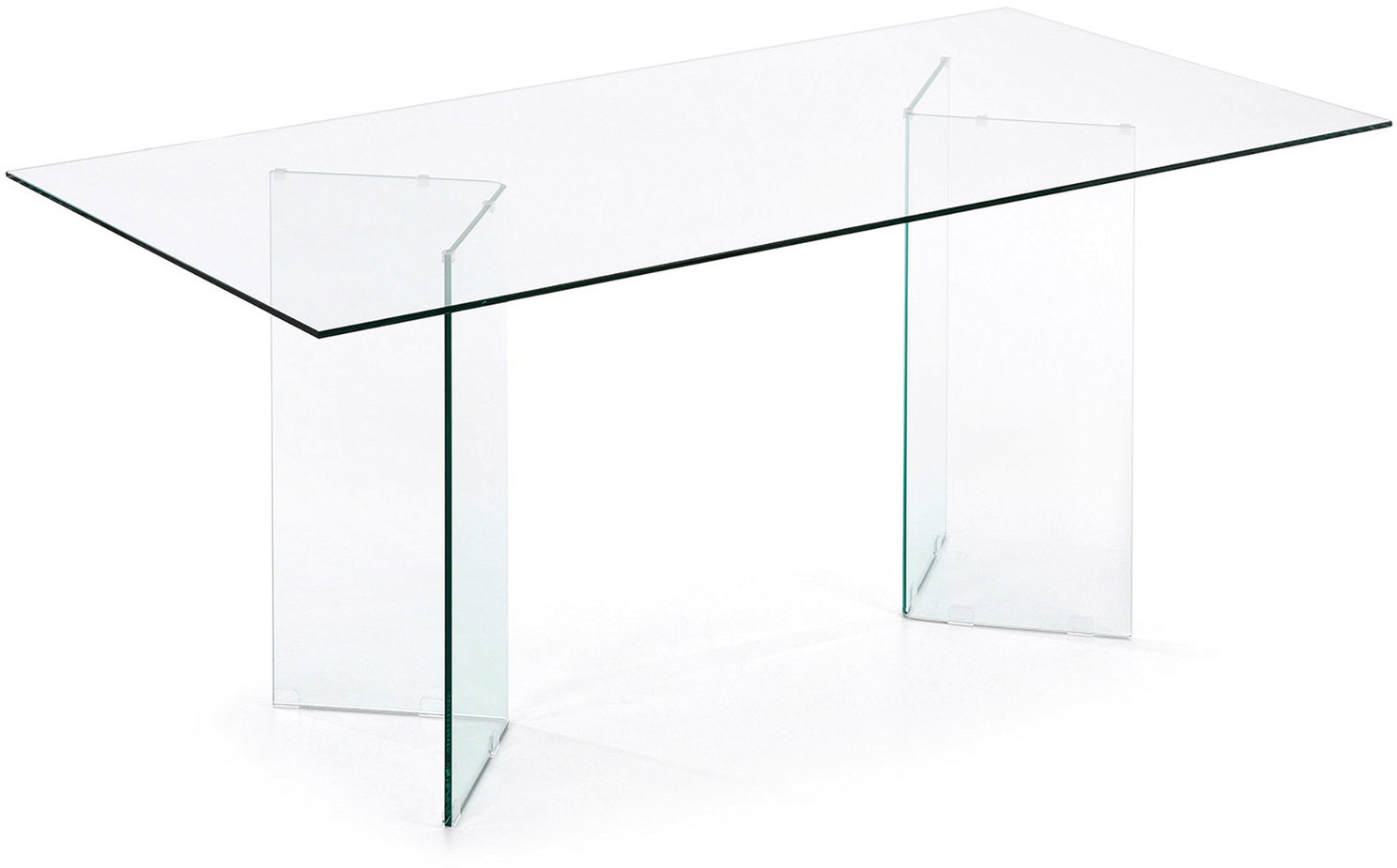 Kave Home Burano spisebord i hærdet glas, glasbord til 8 pers. 180x90 cm Kave Home Burano spisebord i hærdet glas, glasbord til 8 pers. 180x90 cm