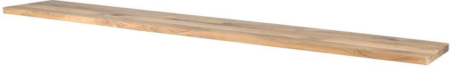 Planke til bænk House of Sander Derby egetræ hvid 200x37 cm