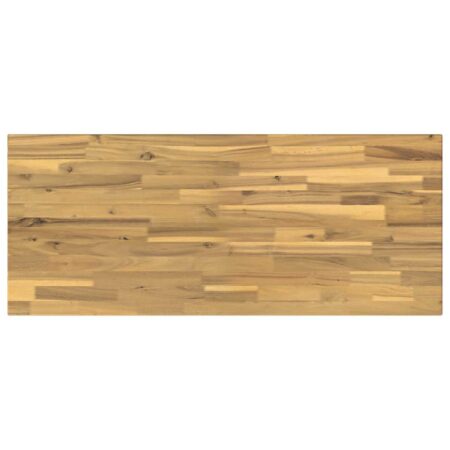Rektangulær bordplade 90 x 50 x 3,5 cm hvid