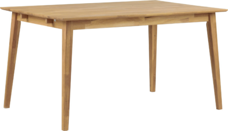 Rowico Filippa spisebord 140x90 cm massivt olieret egetræ FSC 100% med udvidelse til 240 cm