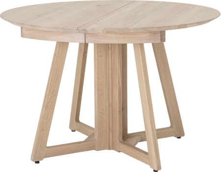 Rundt spisebord Bloomingville Owen egetræ natur Ø118 x H75 cm