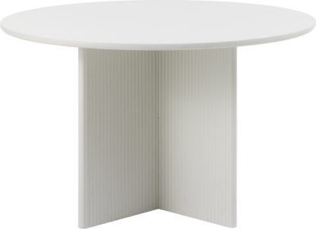Rundt spisebord Nordique Design Palma Ø110 x H75 cm greige MDF