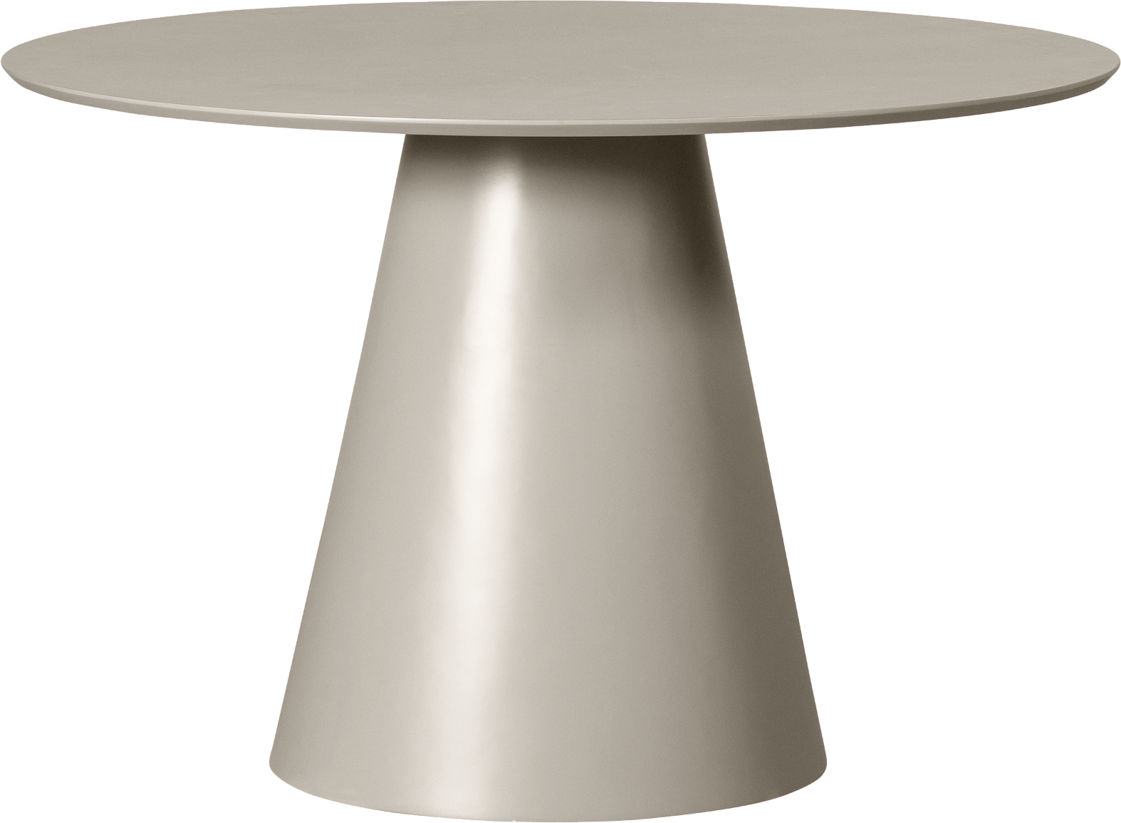 Rundt spisebord WOOOD Jorre MDF antik beige Ø120 Rundt spisebord WOOOD Jorre MDF antik beige Ø120