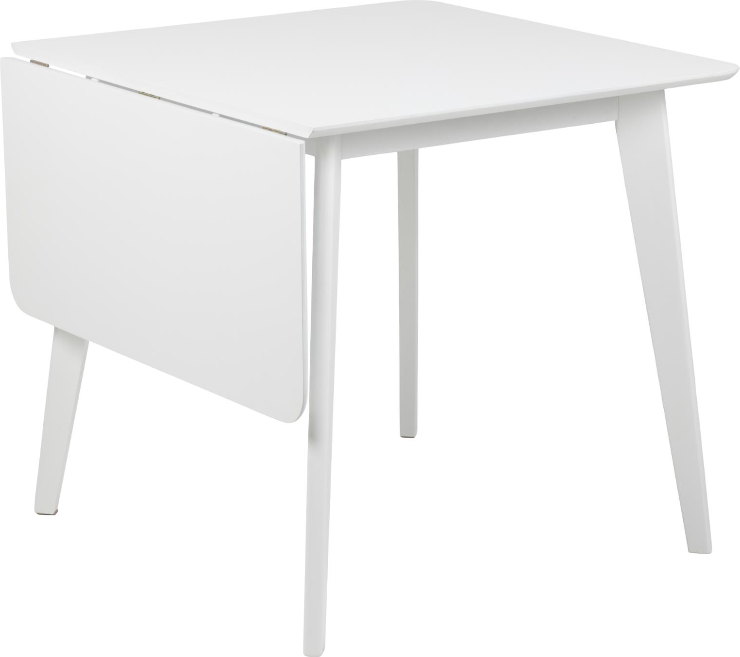 Signature Dionea spisebord 120x80 cm hvid med robust fiberplade og gummitræstel Signature Dionea spisebord 120x80 cm hvid med robust fiberplade og gummitræstel