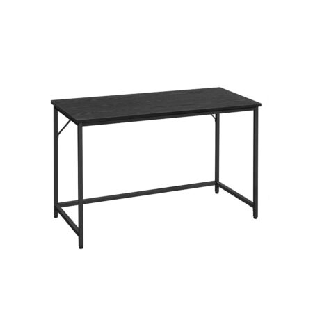 Skrivebord industrielt computerbord 60 × 120 × 75 cm, sort