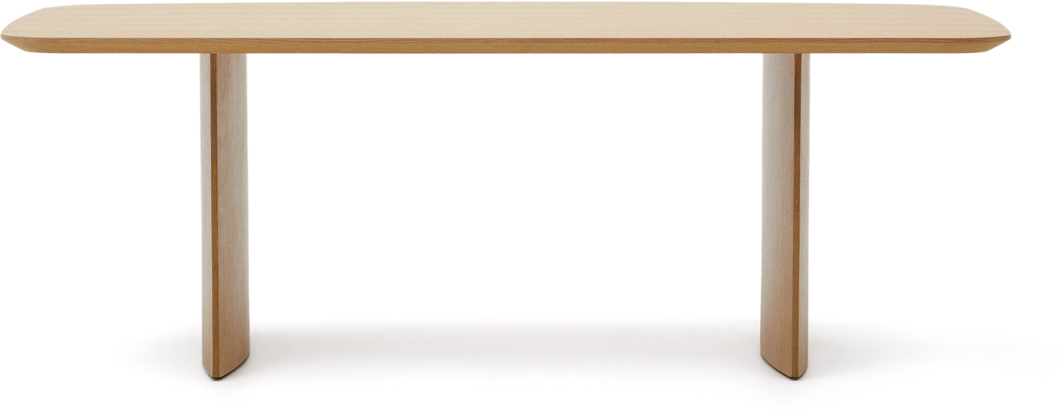 Spisebord Kave Home Litto 240x100 cm natur egefiner MDF Spisebord Kave Home Litto 240x100 cm natur egefiner MDF