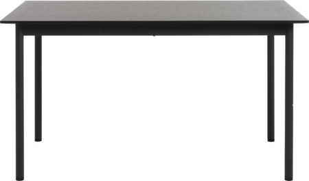 Spisebord Nordique Design PENSACOLA 140x85 cm H75 Grå/sort Metal/MDF
