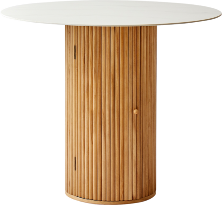 Spisebord Nordlys Furniture Havana spisestuebord i FSC-certificeret fyrretræ varm brun nuance 90x90 cm skandinavisk design med lamelleret stel