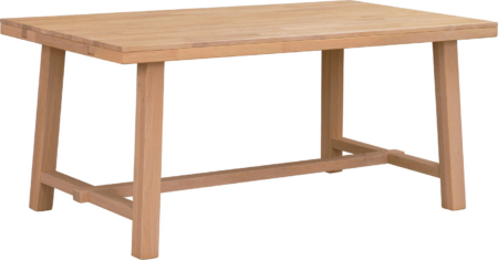 Spisebord Rowico Brooklyn 170x95 cm massiv eg lakeret børstet FSC®