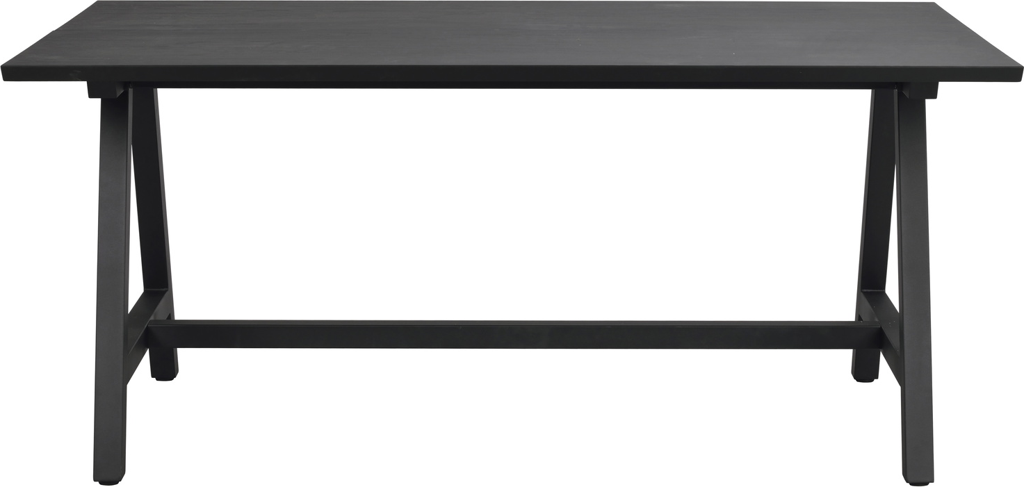 Spisebord Rowico Carradale 170x100 cm sort FSC-certificeret egetræ & pulverlakeret metal Spisebord Rowico Carradale 170x100 cm sort FSC-certificeret egetræ & pulverlakeret metal